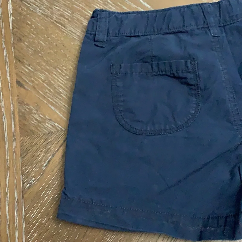 Old Navy 3” navy cotton shorts Size 10